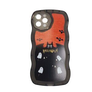 IPhone 12 / 12 pro Ghosts and Bats Halloween Phone Case 3D